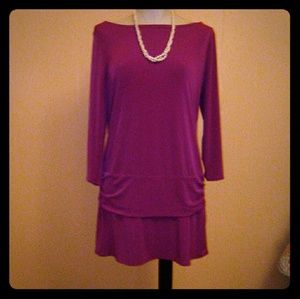Worthington Stretch Purple Dress